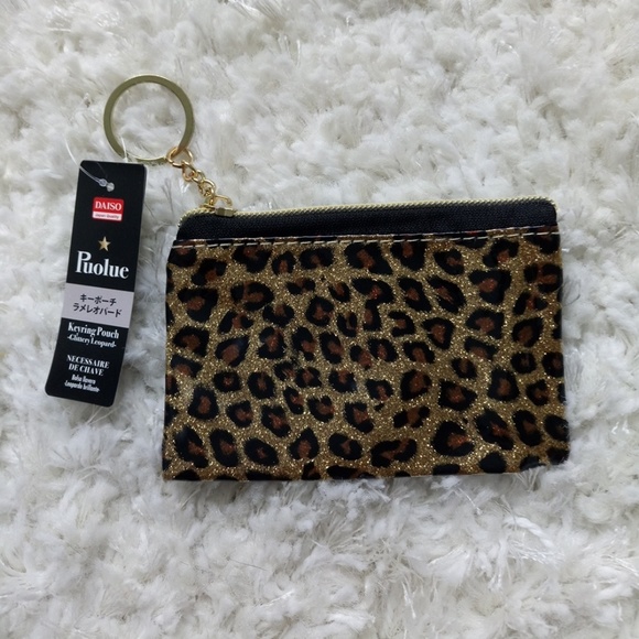 Leopard Keyring Pouch NWT - Picture 2 of 3